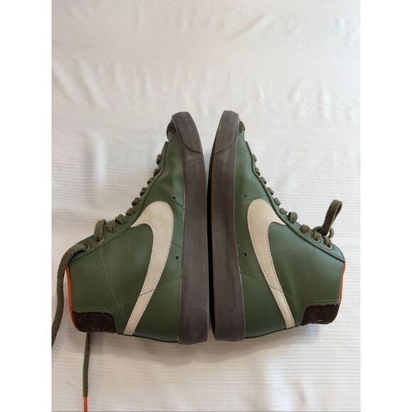 Nike Blazer Mid 77 Vintage Army Olive Orange White DZ5176-300 Mens 8 Women’s 9.5 main image 10
